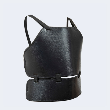 Plastron De Protection Pour Femme Escrime – équipement En PP, Sangle Réglable, Courbure Ergonomique, Pour Entraînement Et Compétition