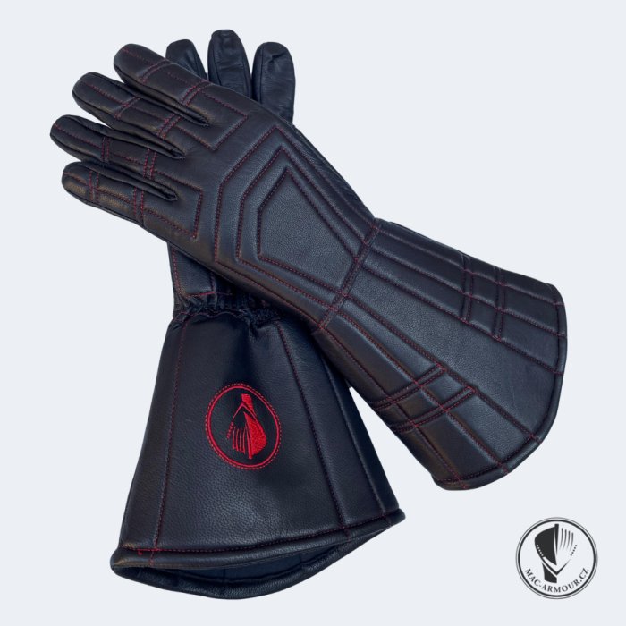 MAC ARMOUR Leder Fechten Handschuhe
