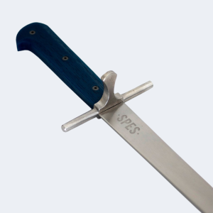 Messer van staal "Blauw" SPES — SPES Historical Fencing