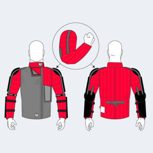 Chaqueta HEMA reforzada "AP PRO NG 800N" - Hombre ©FAITS D'ARMES