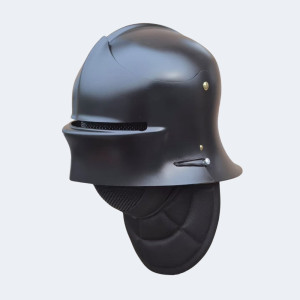 Casque Wukusi style Salade Gothique ©FAITS D'ARMES