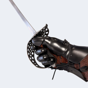 Guanteletes "Black Prince" - 5 dedos ©FAITS D'ARMES