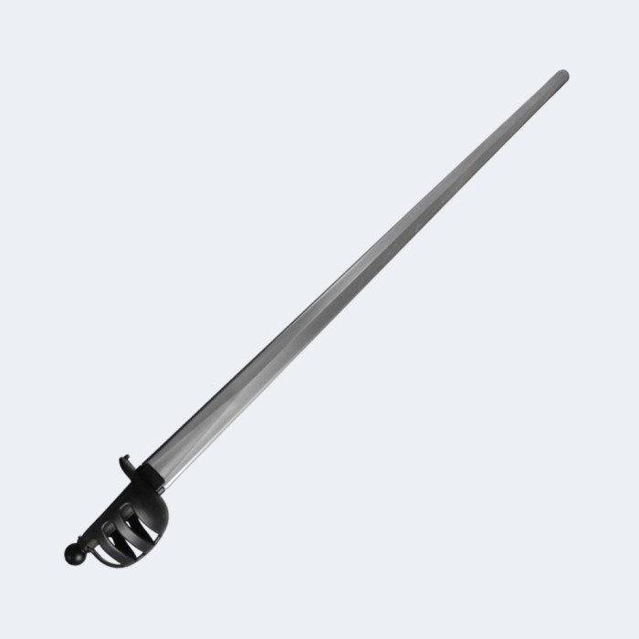 Espada con empuñadura de cesta Rawlings
