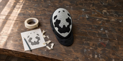 Peindre son masque d’AMHE au pochoir : le tutoriel pas à pas