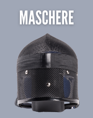 Maschere da scherma 350N e 1600N per HEMA